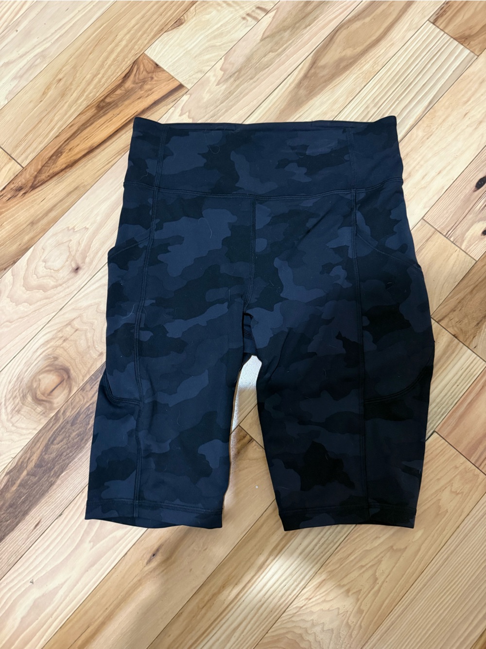 lululemon athletica black camo Athletic Shorts